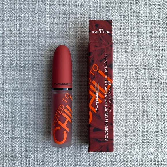 MAC Cosmetics Other - MAC Powder Kiss Liquid Lipcolour - devoted to chili